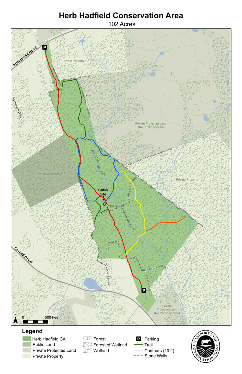 Herb Hadfield Conservation Area : Westport Land Conservation Trust